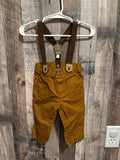 3-6 month pants with suspenders