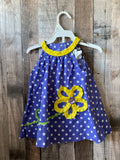 Rare Editions 12 Month Dress Set With Bloomers
