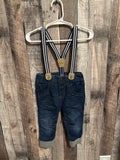 12 month jogger jeans with suspenders