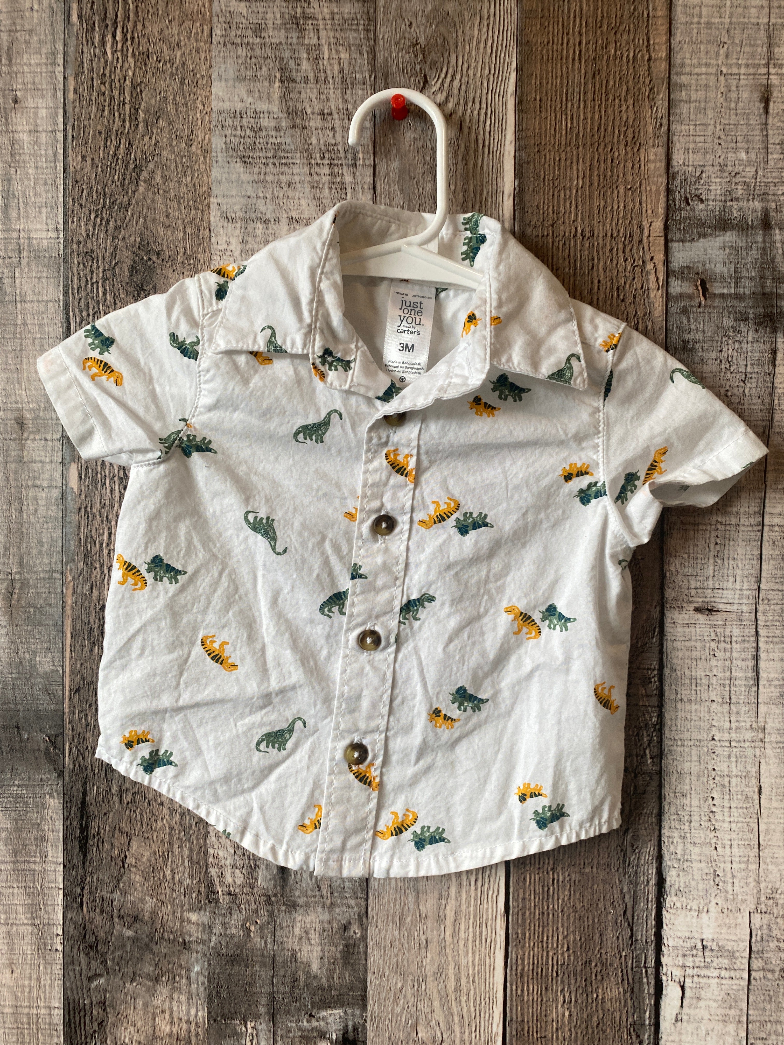 Carters 3 Month Button Up