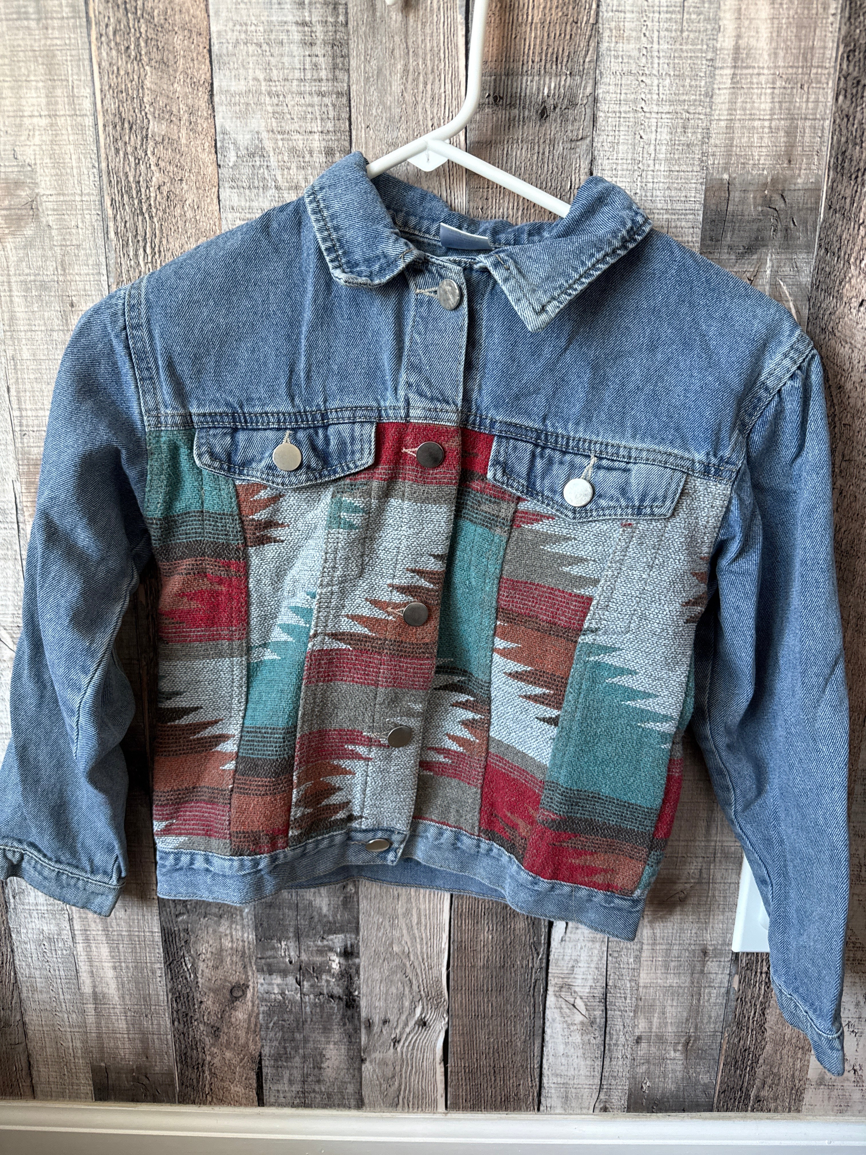 8 Aztec Jean Jacket