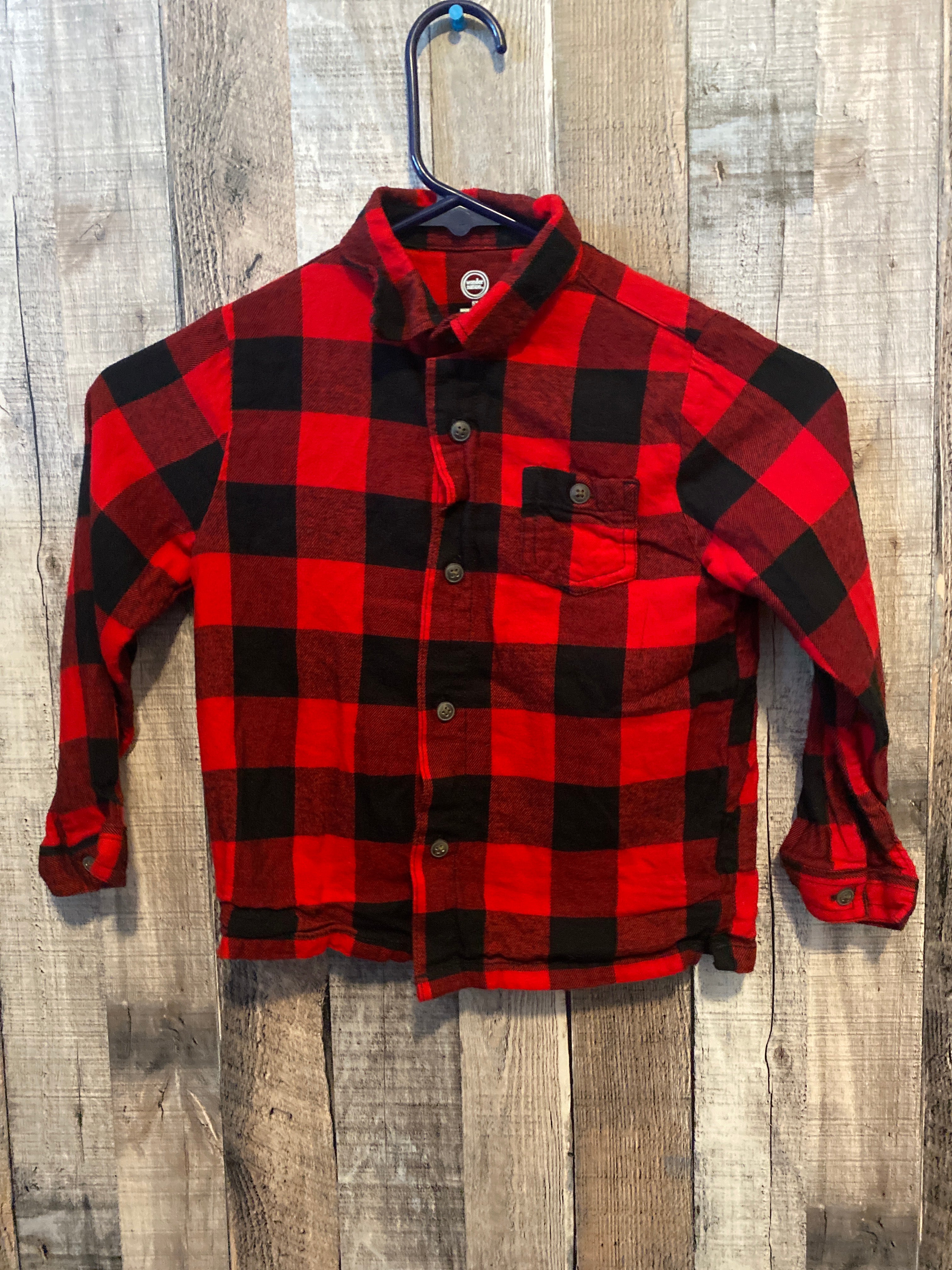Wonder Nation 5T Flannel