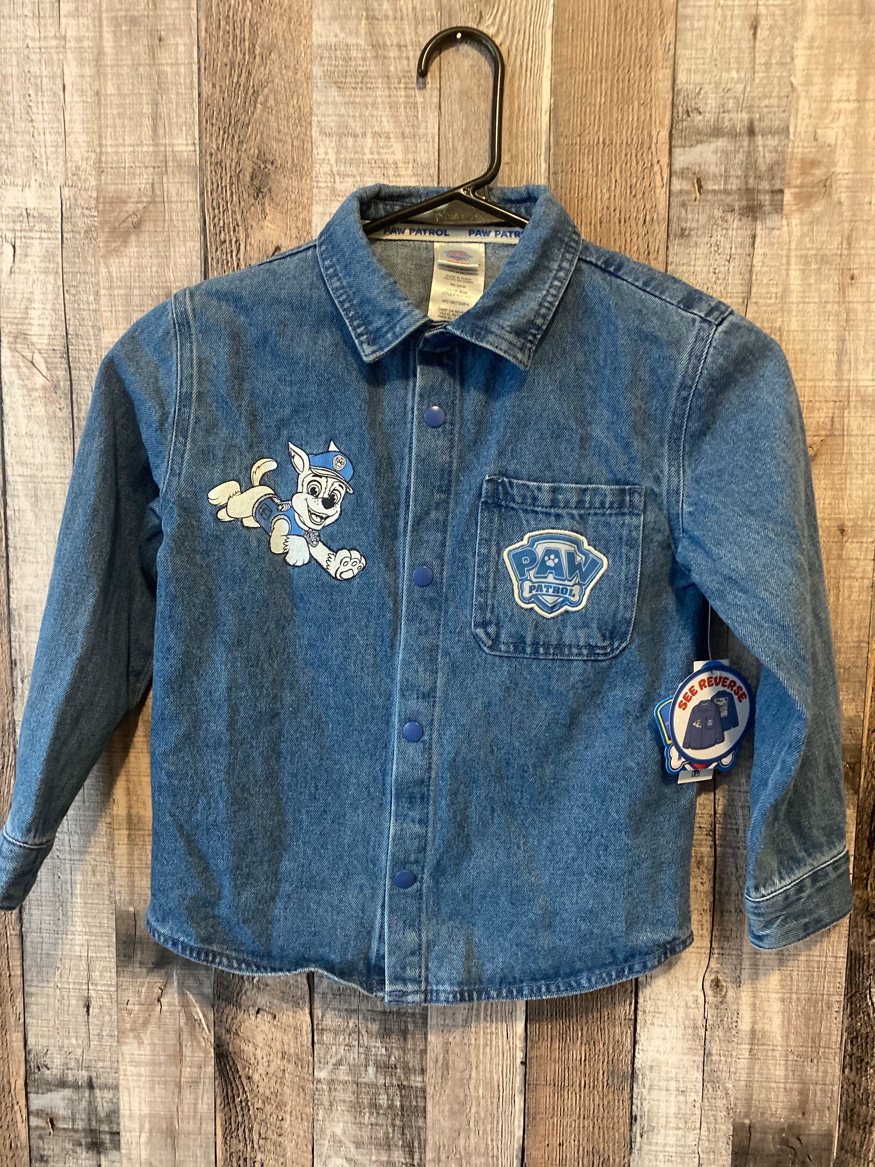 Paw Patrol 5T Jean Jacket NWT