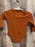 3-6 month long sleeve onesie