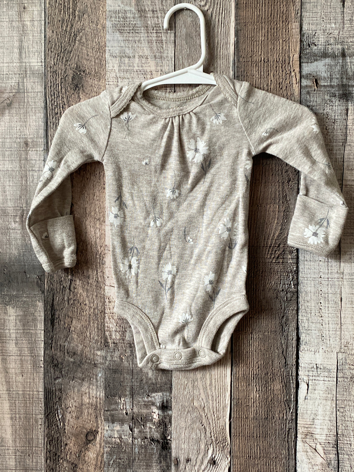 Carters Size Newborn Long Sleeve Onesie