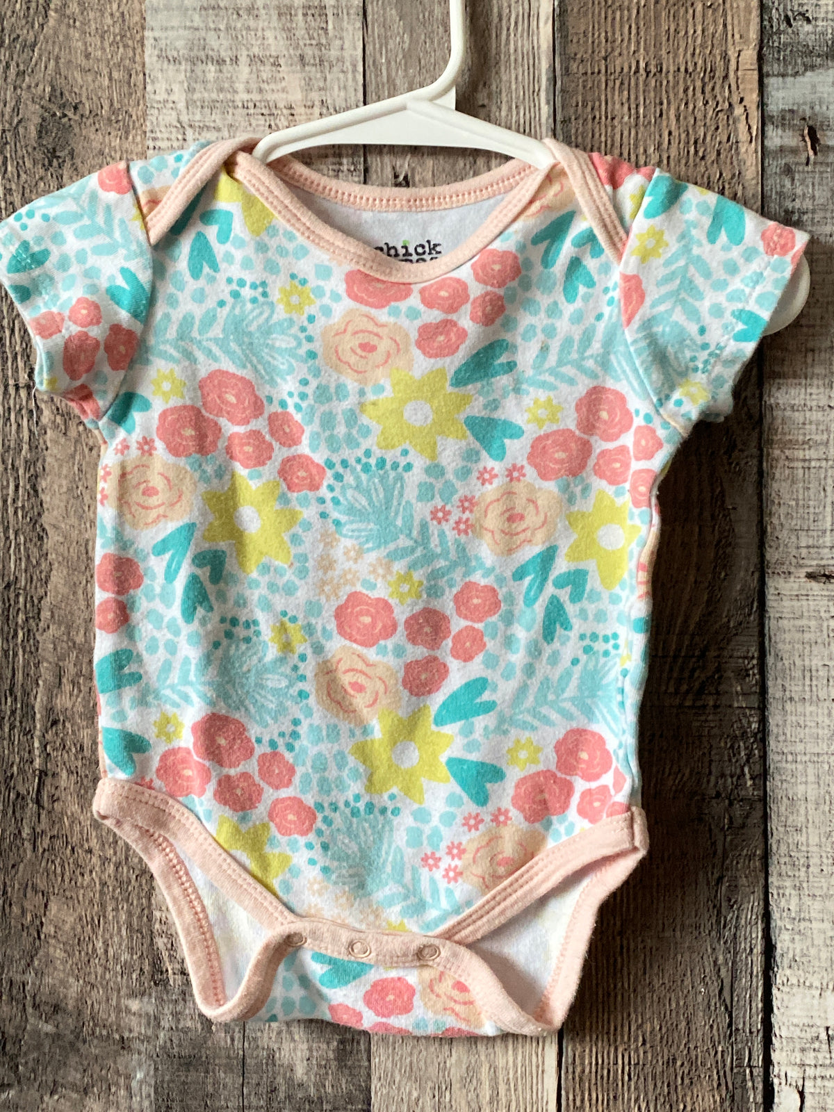 Chick Pea Size 3-6 Month Onesie