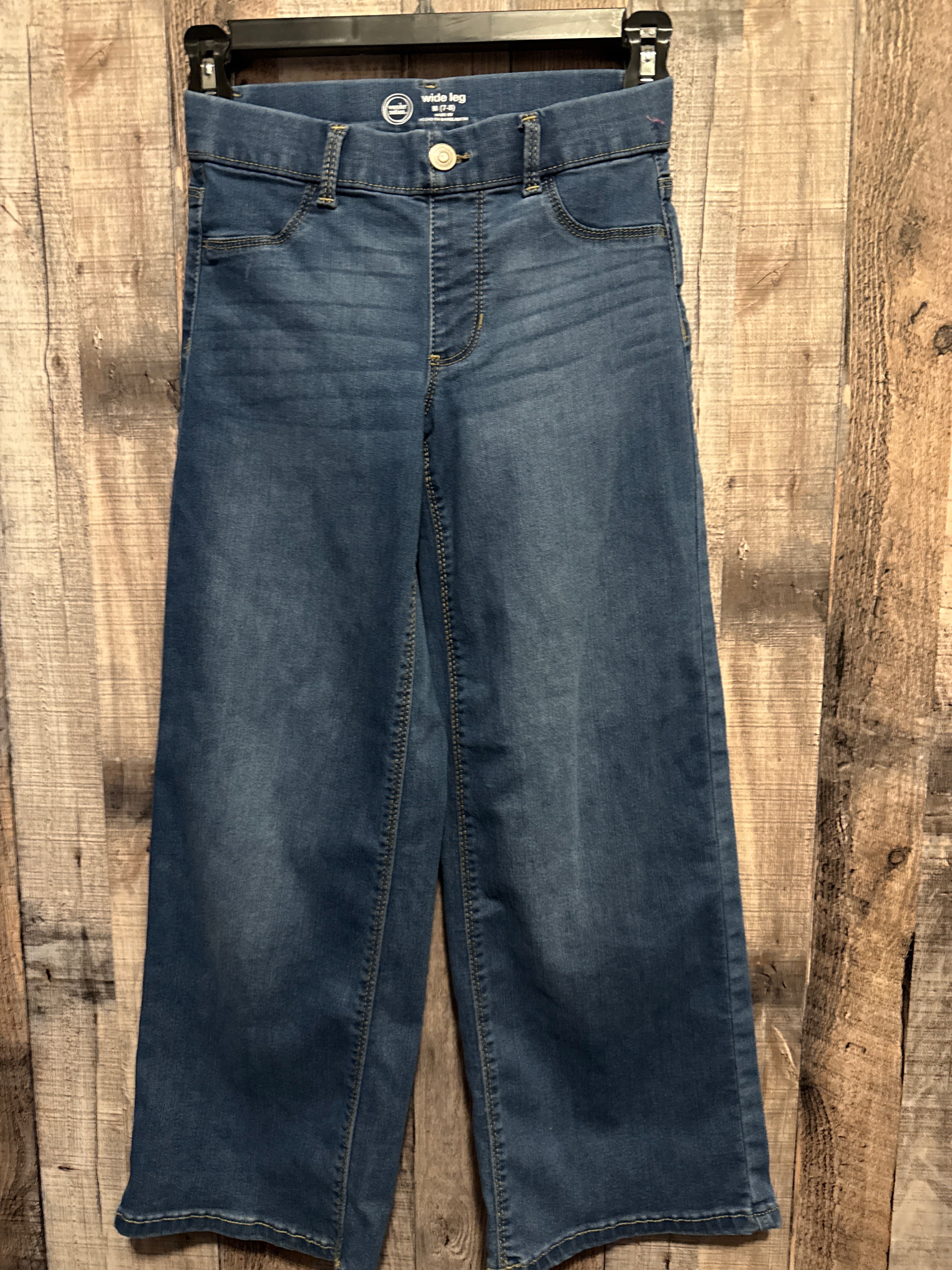 Wonder Nation 7-8 Wide Leg Jeans