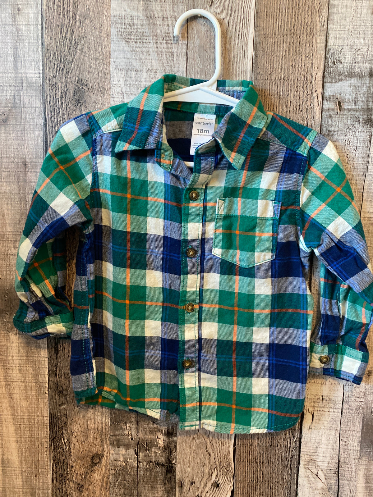 Carters 18 Month Button Up Shirt