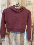 Athletic Works Medium 7/8 Crop Top Hoodie