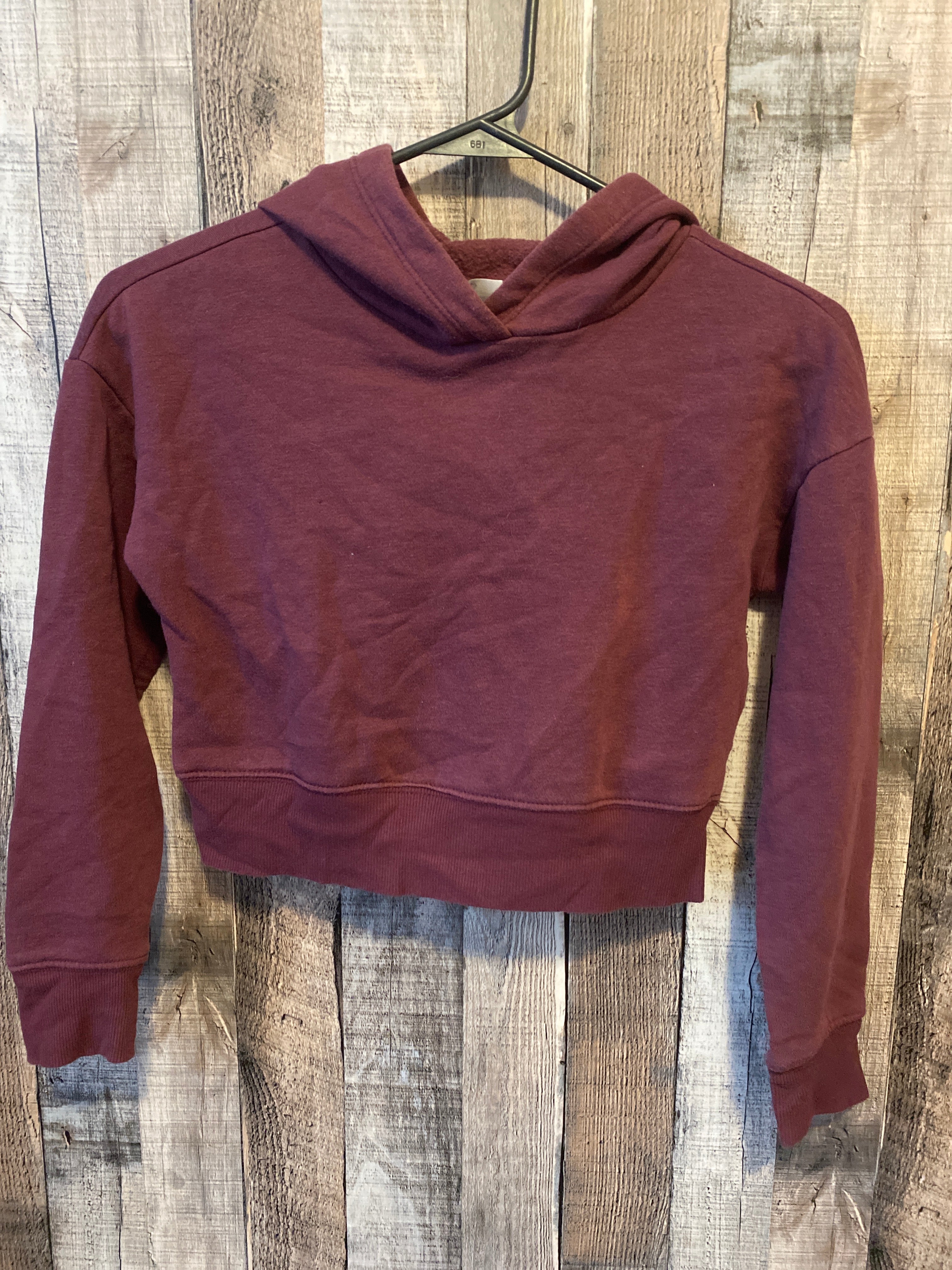 Athletic Works Medium 7/8 Crop Top Hoodie