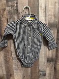 9 months button up onesie