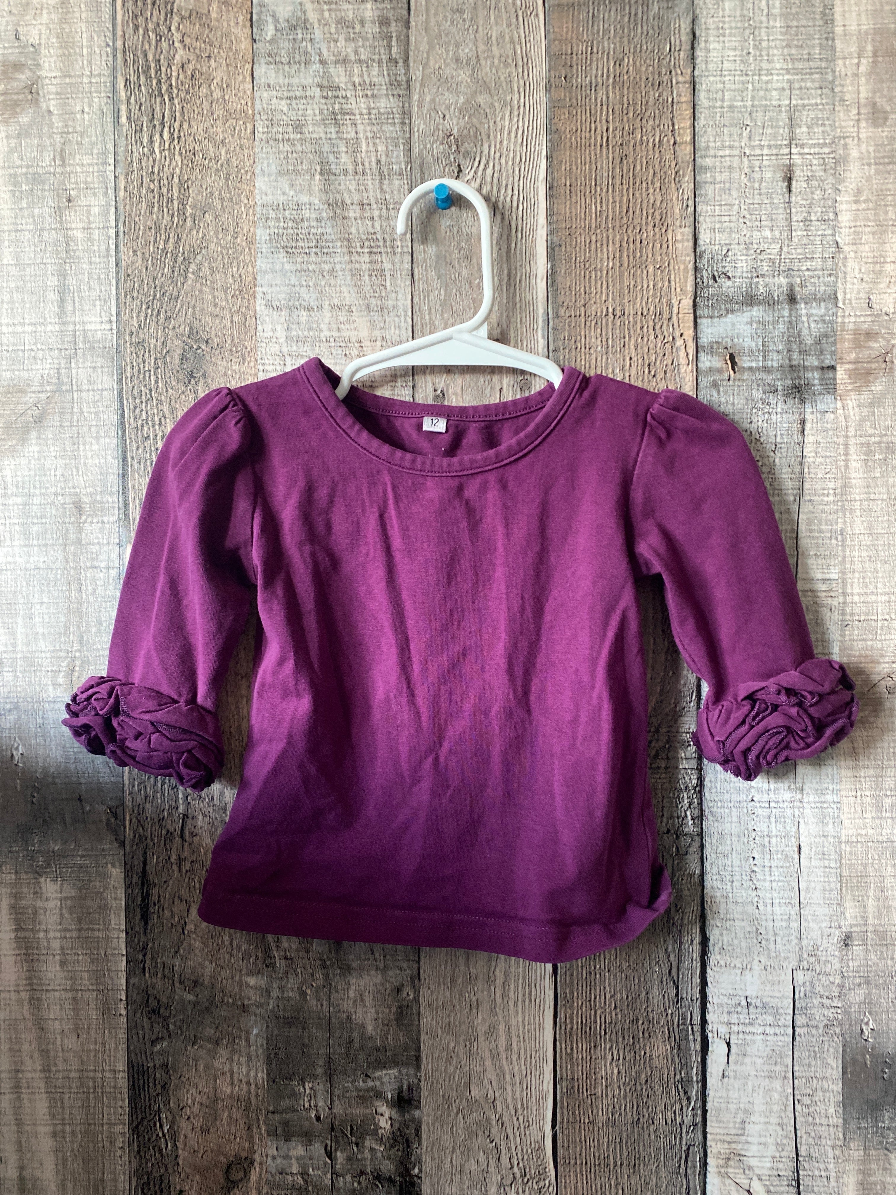 12 Month Shirt