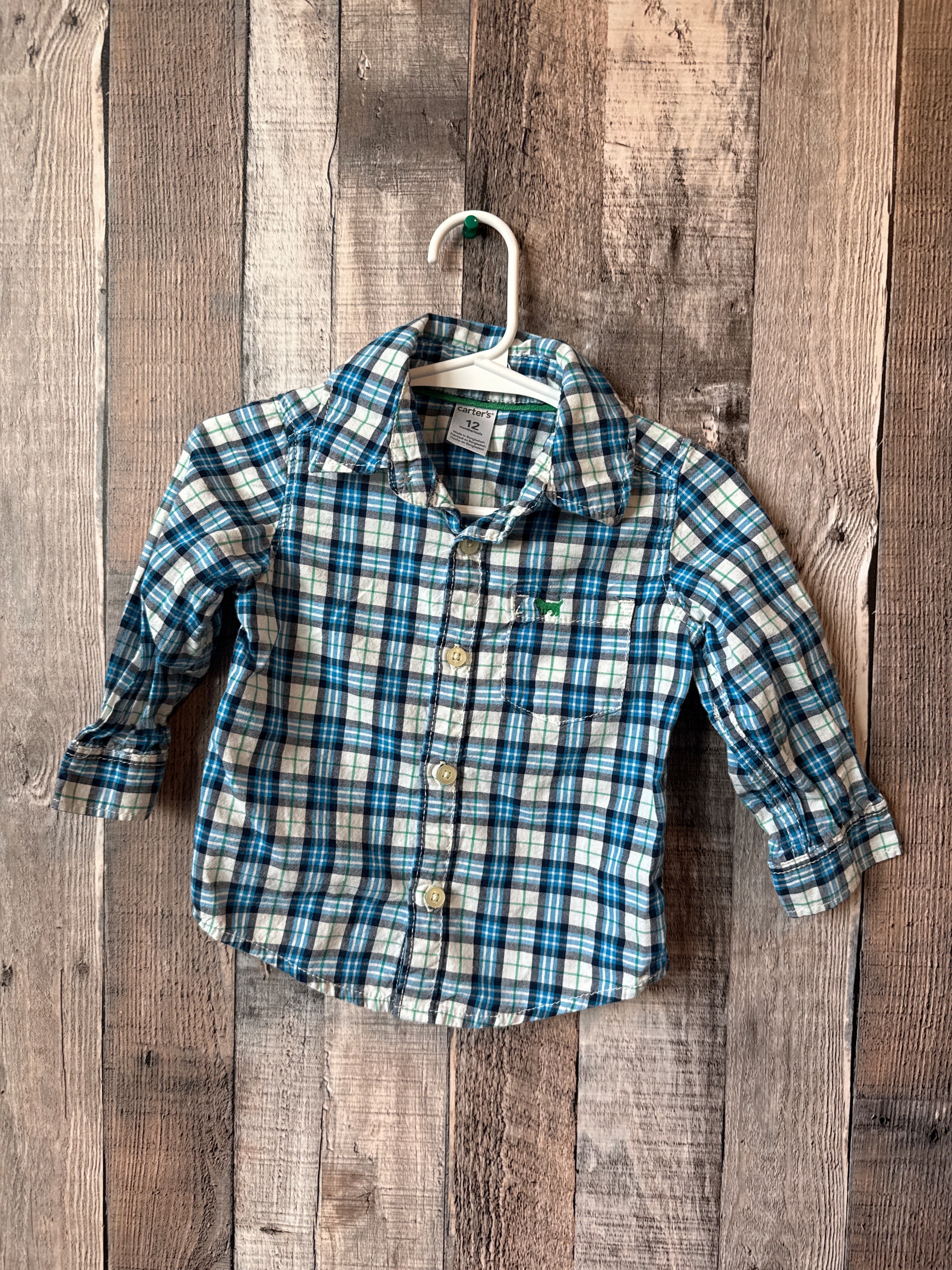 12 month Carters dress shirt