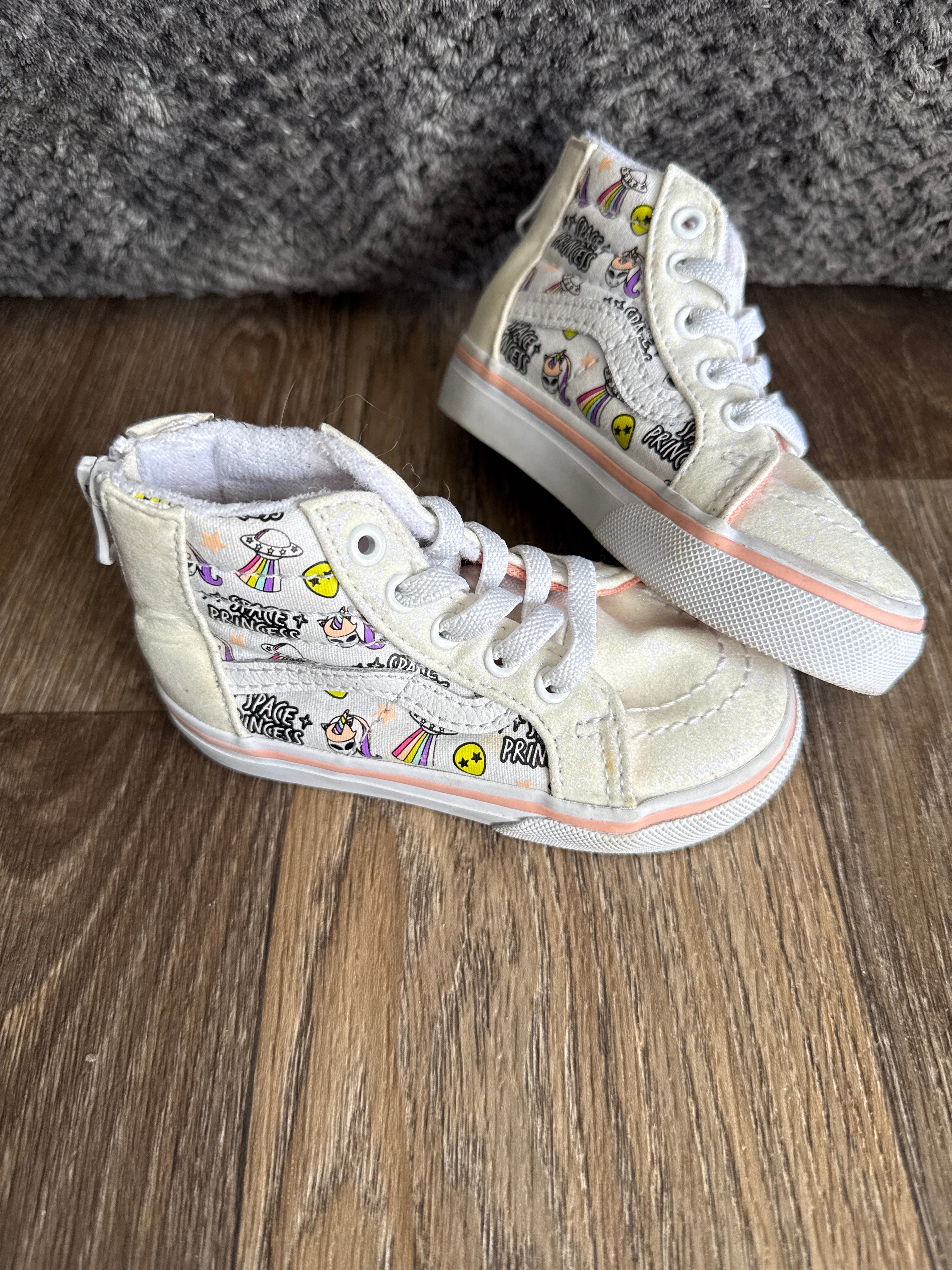 Toddler 5.5 high top vans