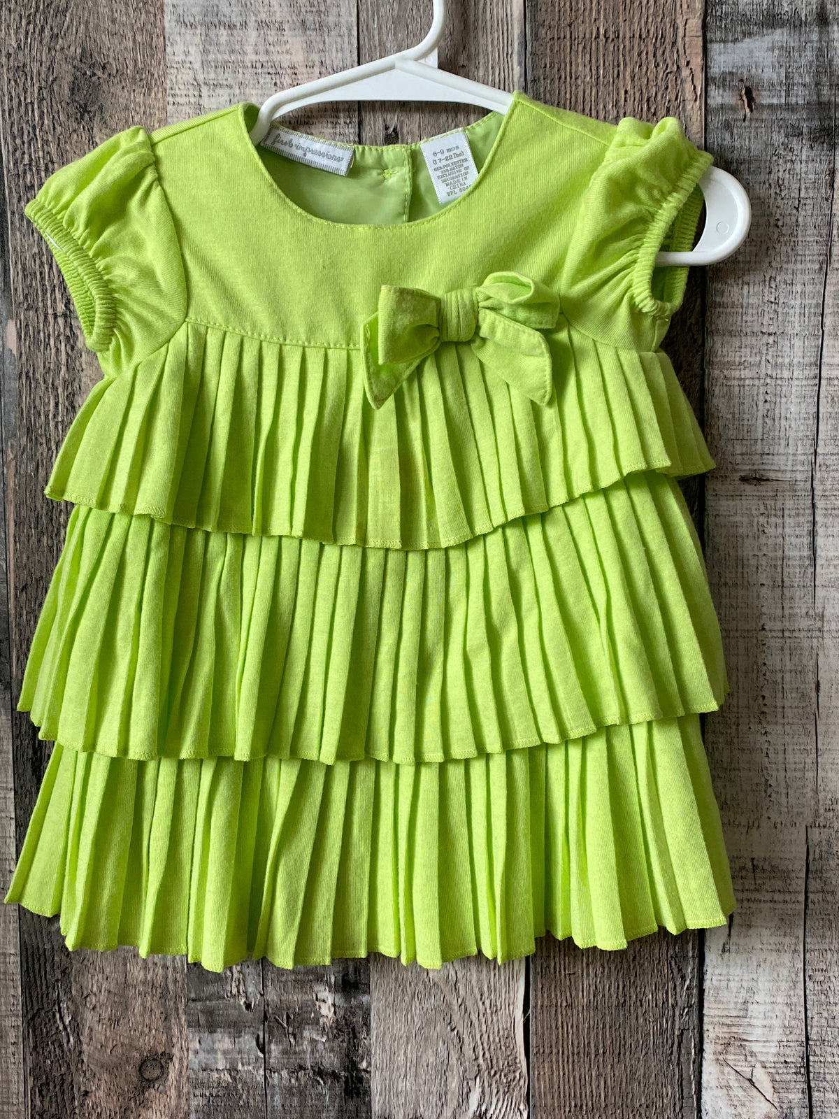 First Impressions Size 6-9 Month Dress