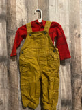 9 Month Two-Piece Overall Set