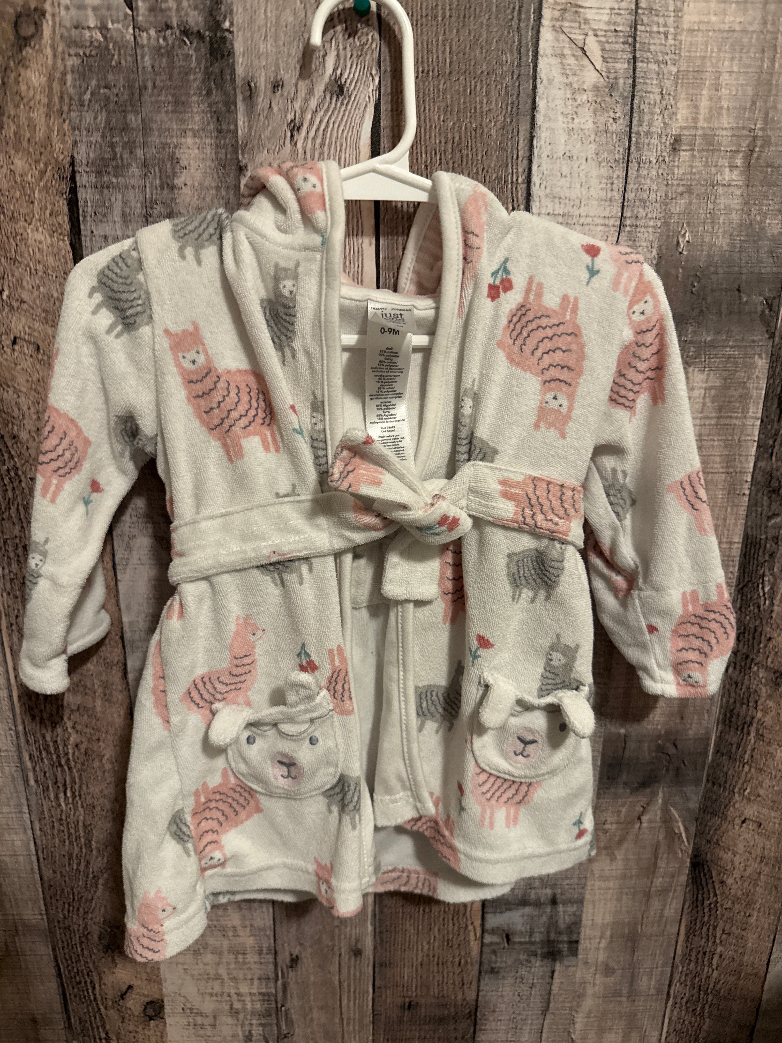 0-9 month bathrobe