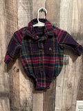 3-6 month button up