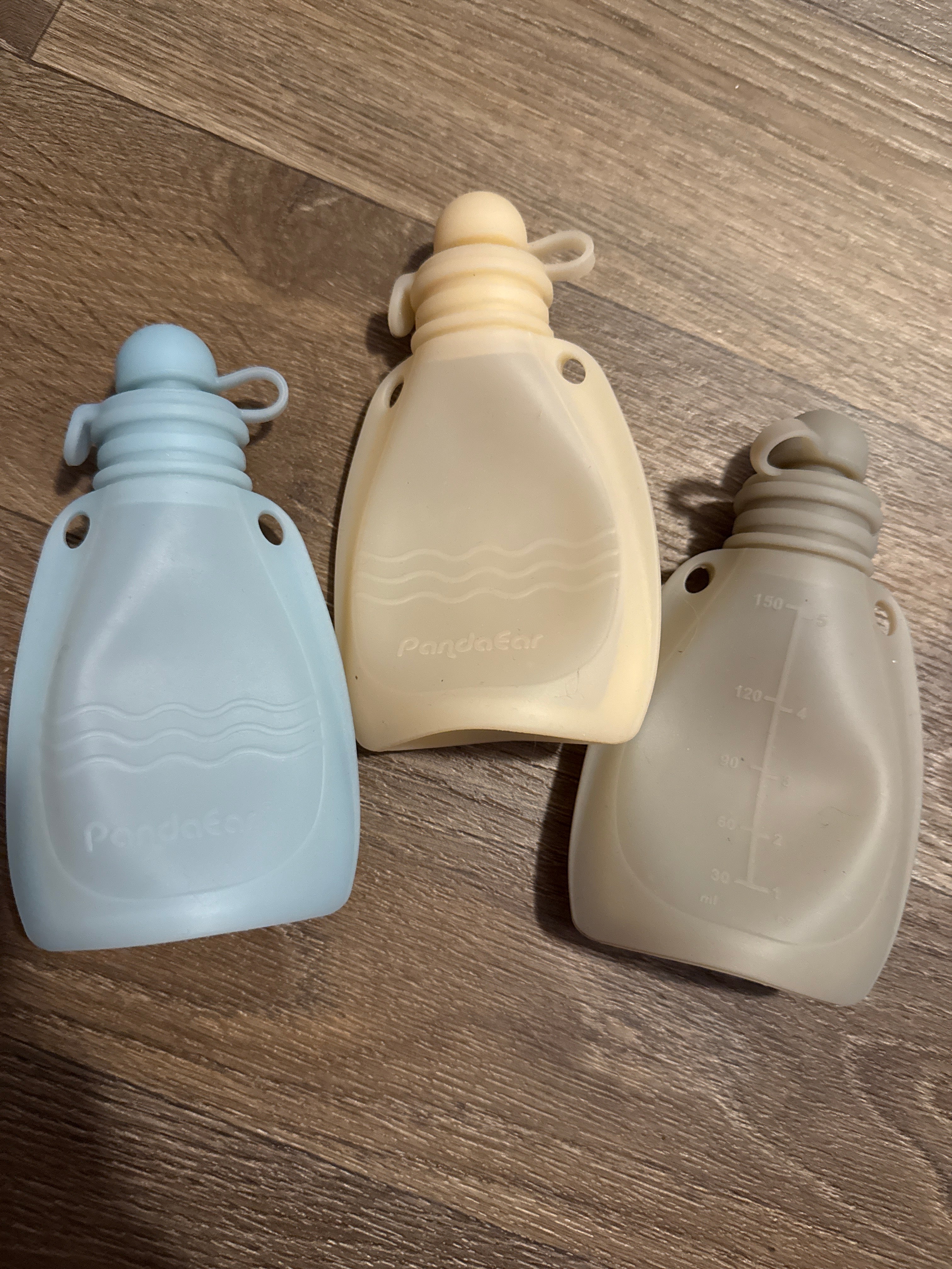 Reusable baby food pouches