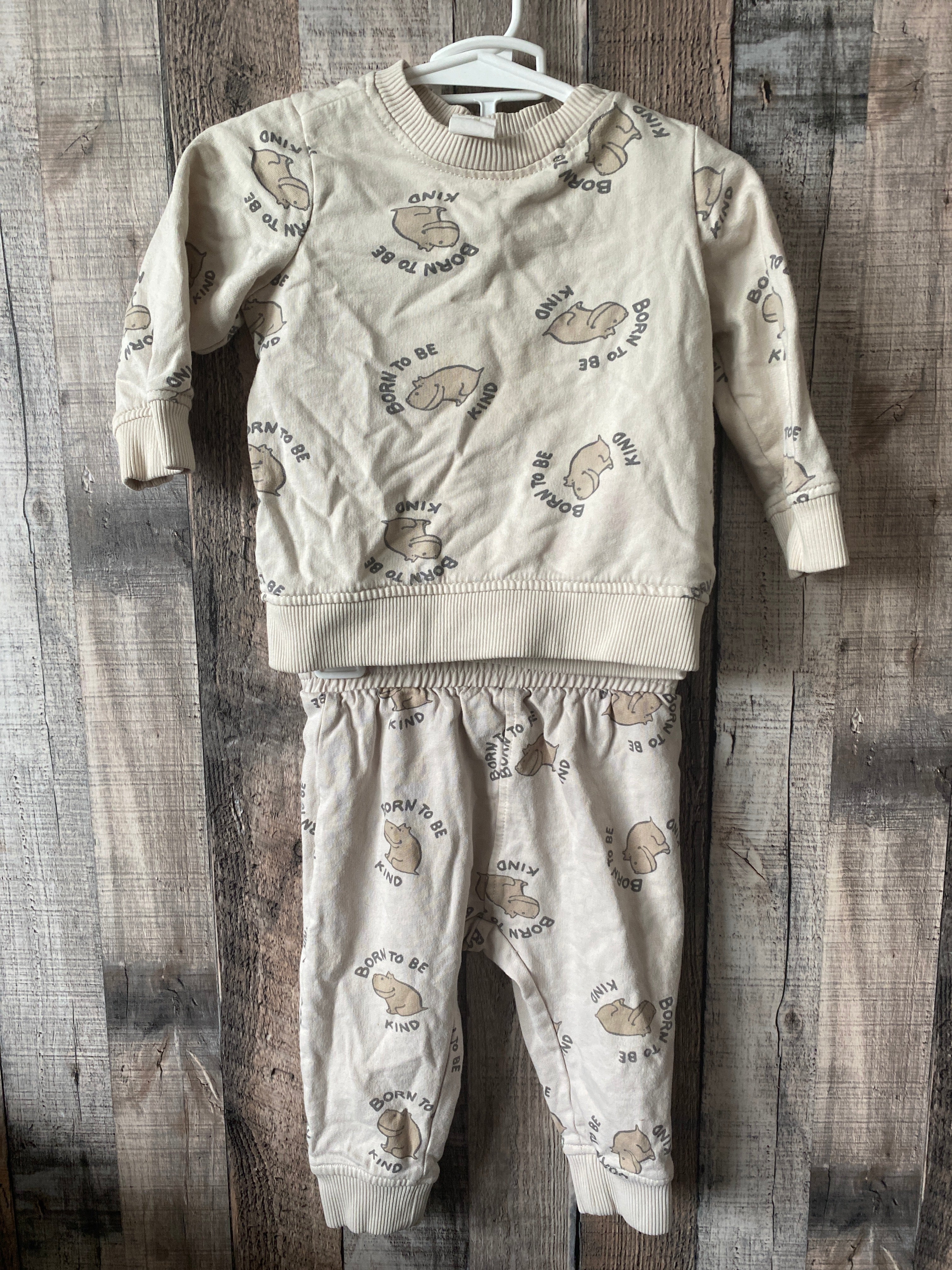 H&M 9 Month Two Piece Set