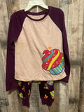 Wonder Nation XS(4/5) 2 Piece Pajama Set
