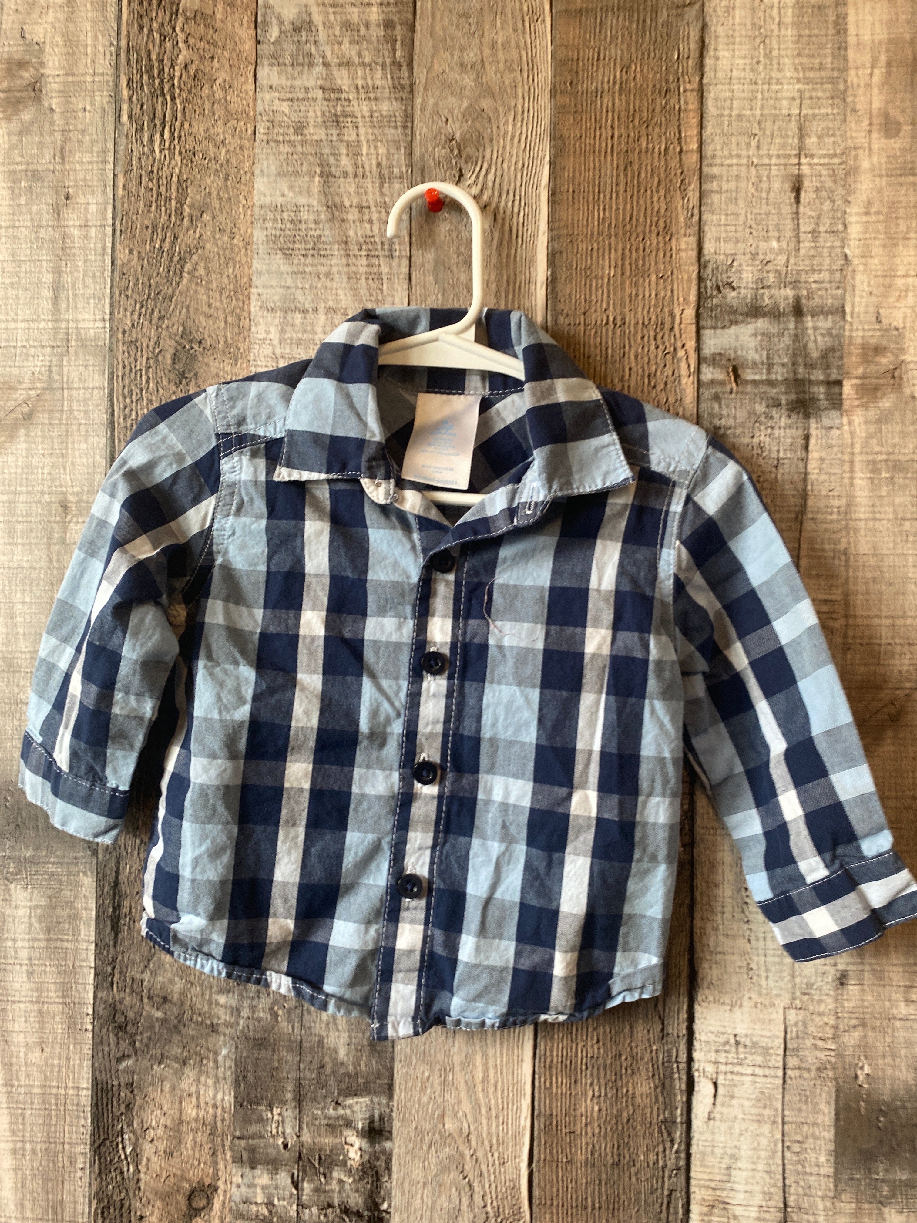 Small Wonders 6-9 Month Button Up Shirt