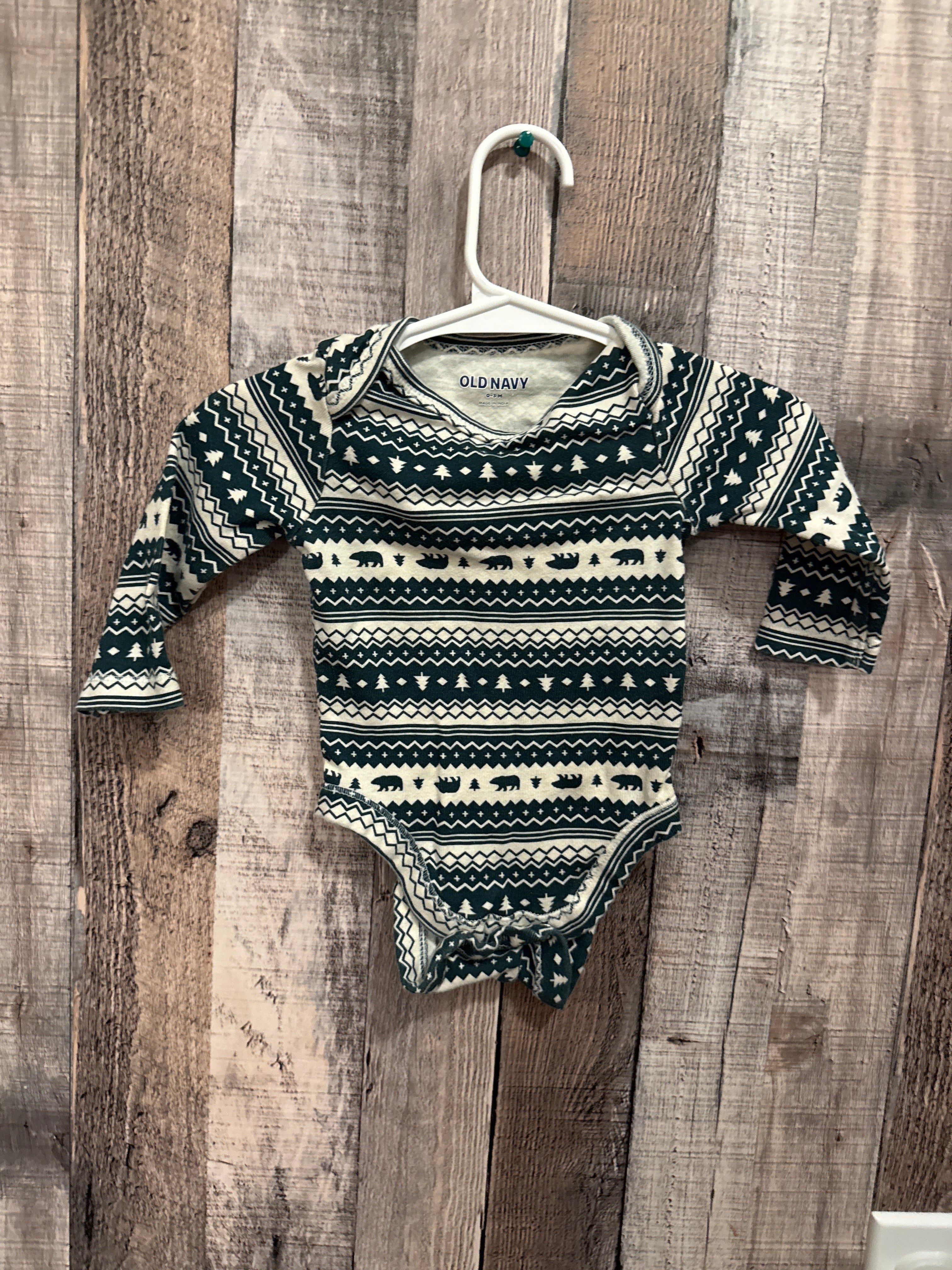 0-3 month onesie