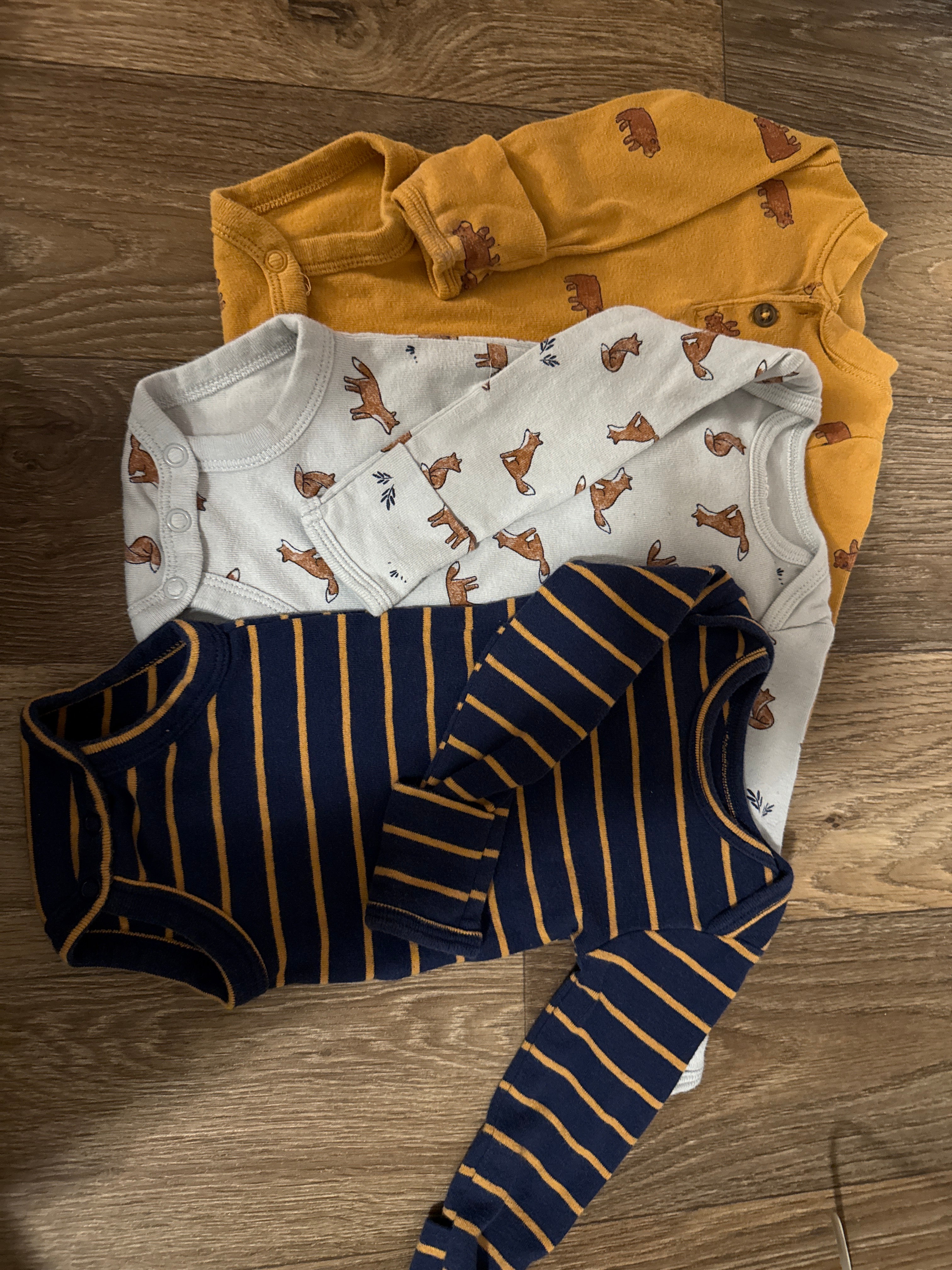 Newborn set of 3 onesies
