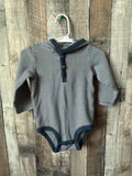 12 month Henley Onesie