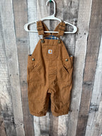 9M Carhartt flannel lined overalls