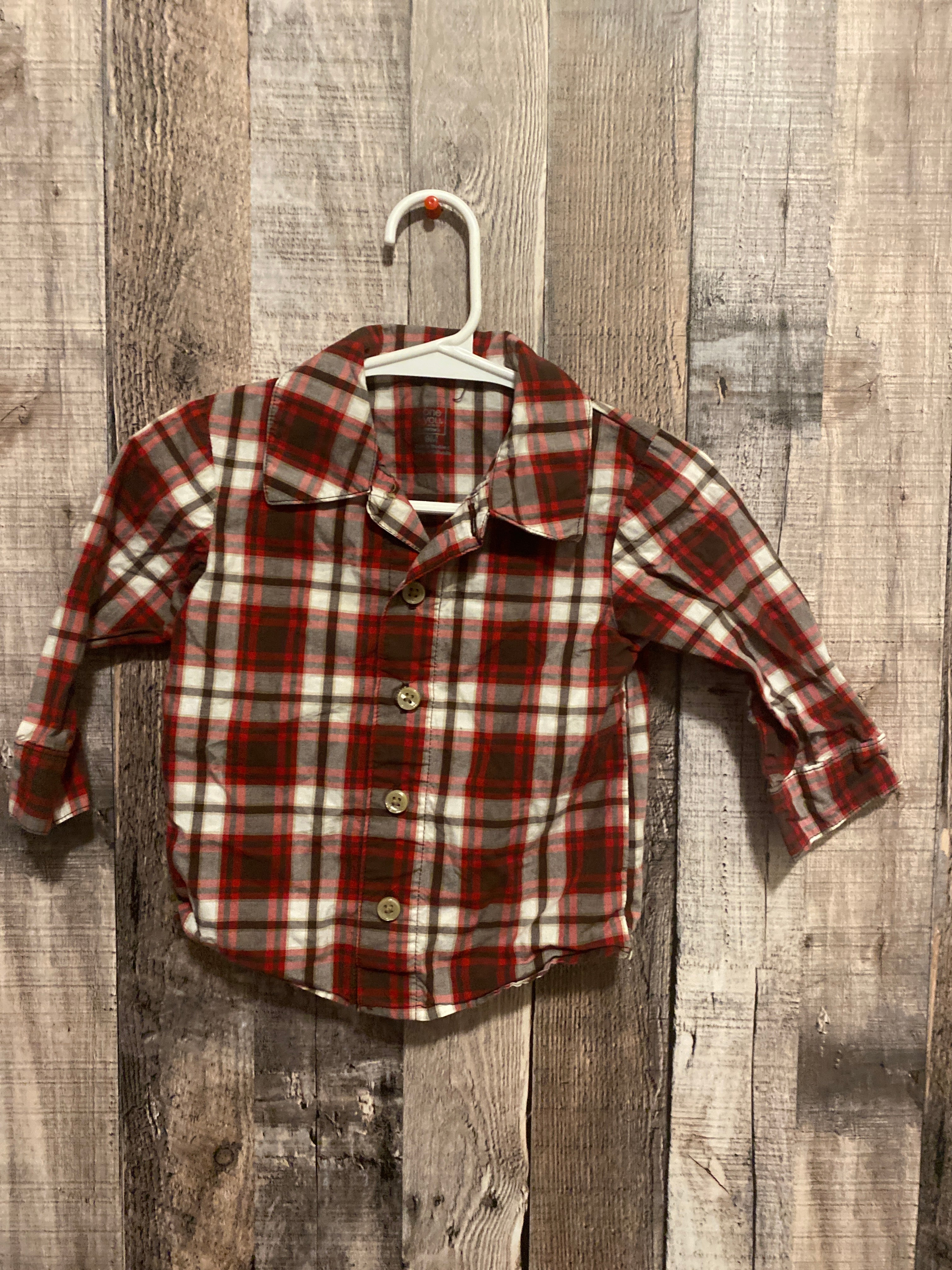 Carters 9 Month Button Up