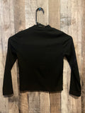 SHEIN Size 8 Girls Long Sleeve Crop Top
