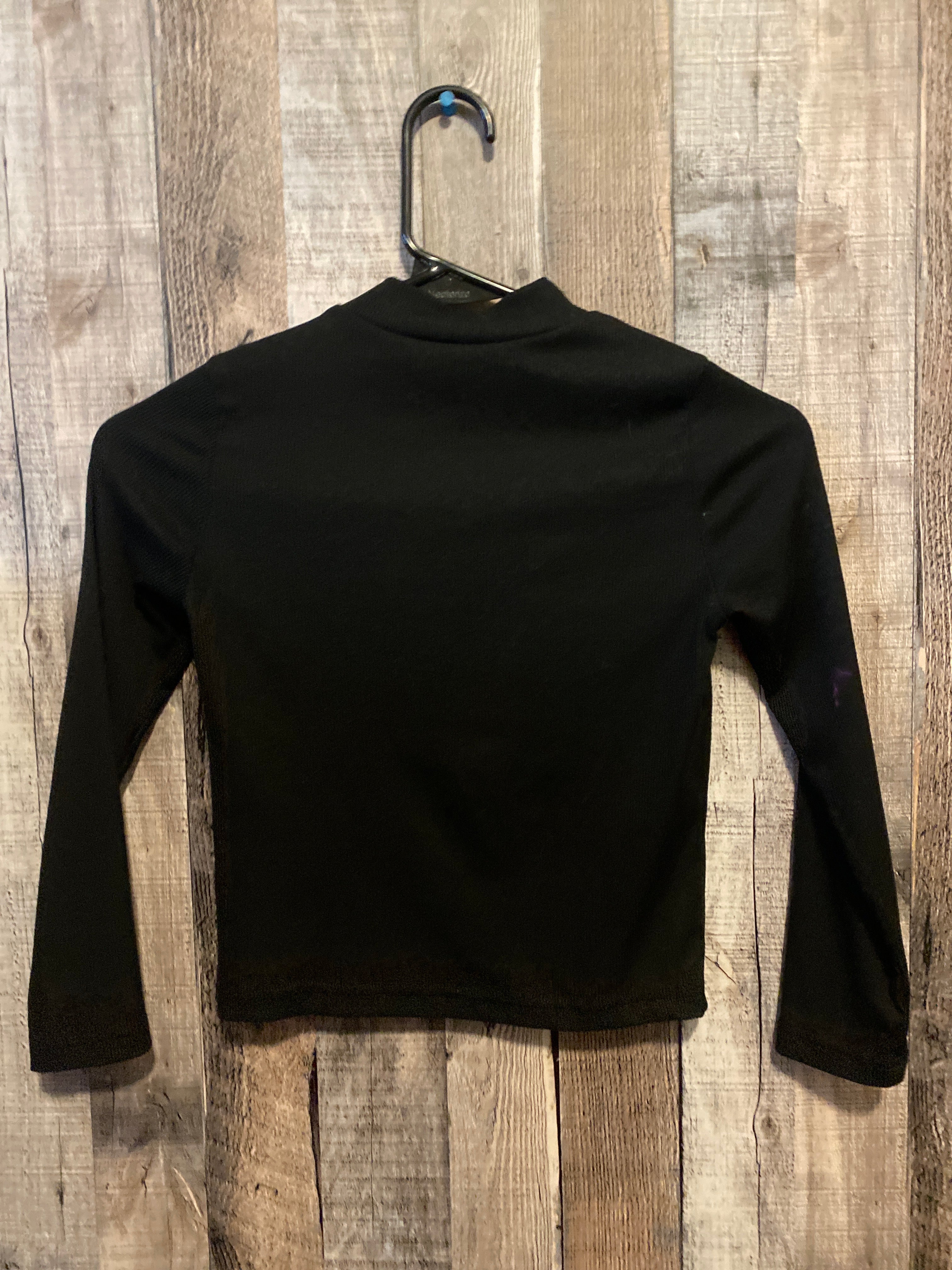 SHEIN Size 8 Girls Long Sleeve Crop Top