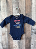 Newborn long sleeve onesie ￼