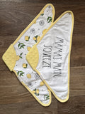 Rae Dunn set of 2 teether bibs