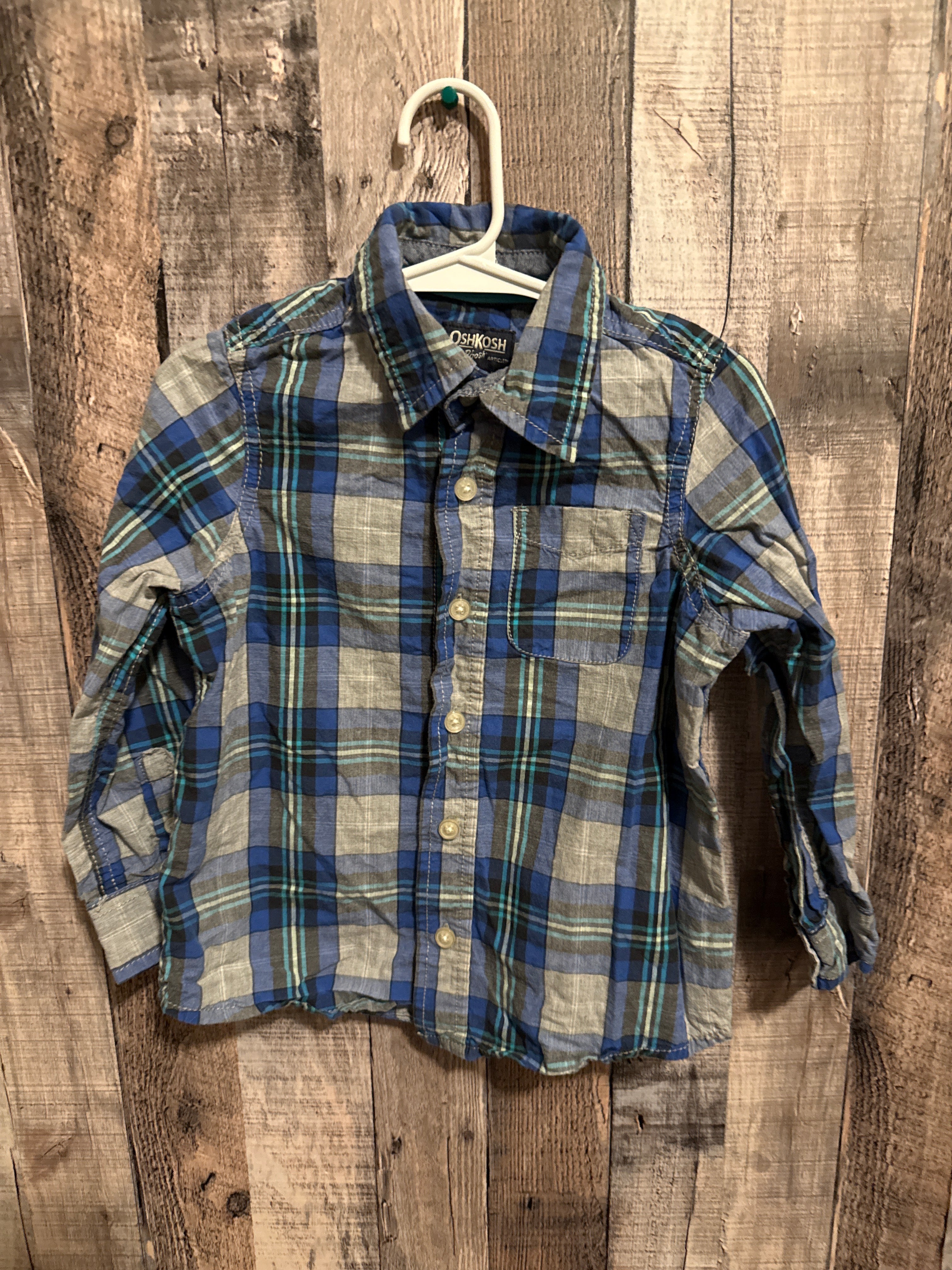 4t long sleeve button up