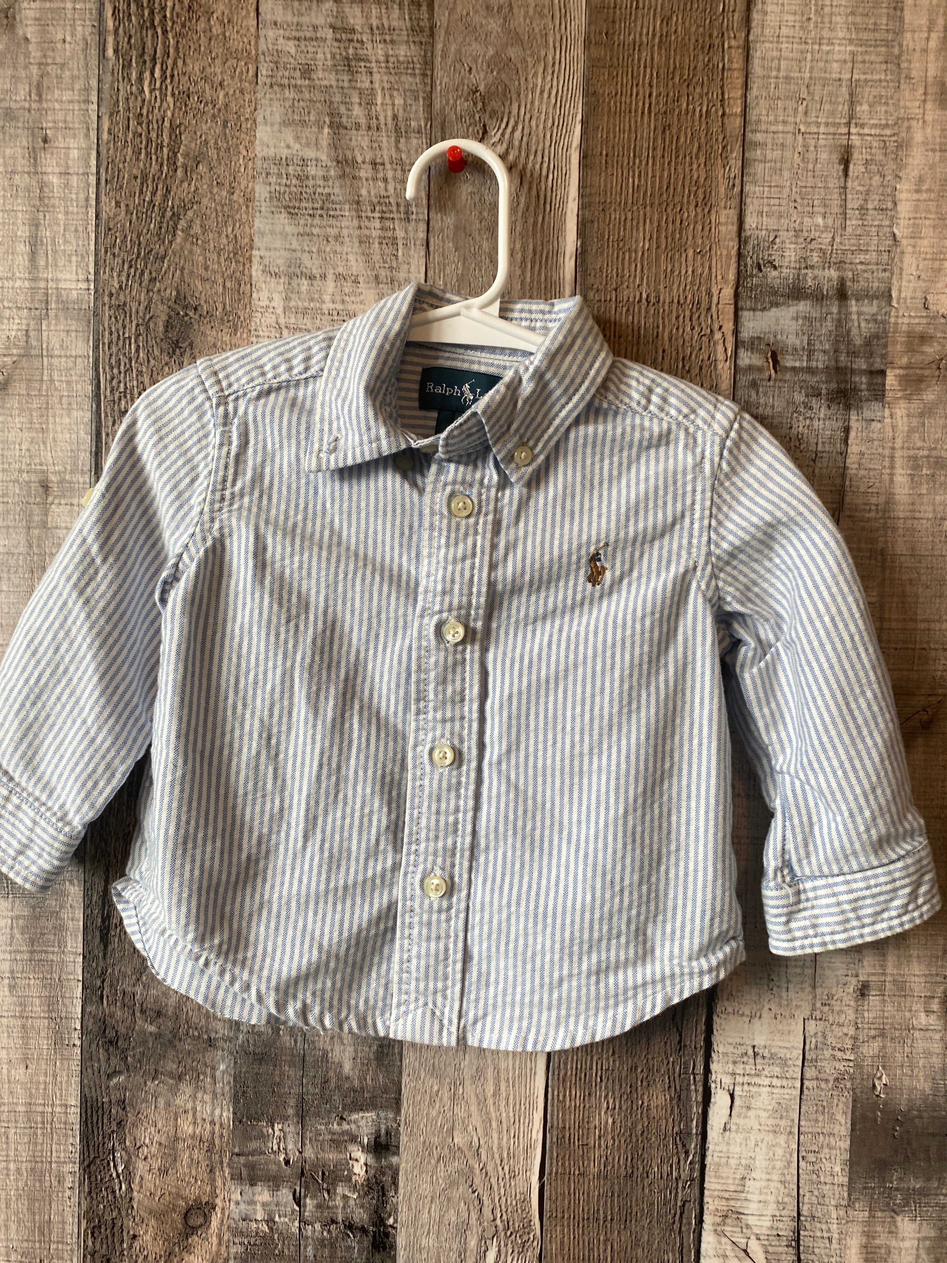 Ralph Lauren 9 Month Button Up