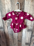Newborn onesie dress