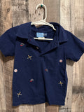 4T collared T-shirt