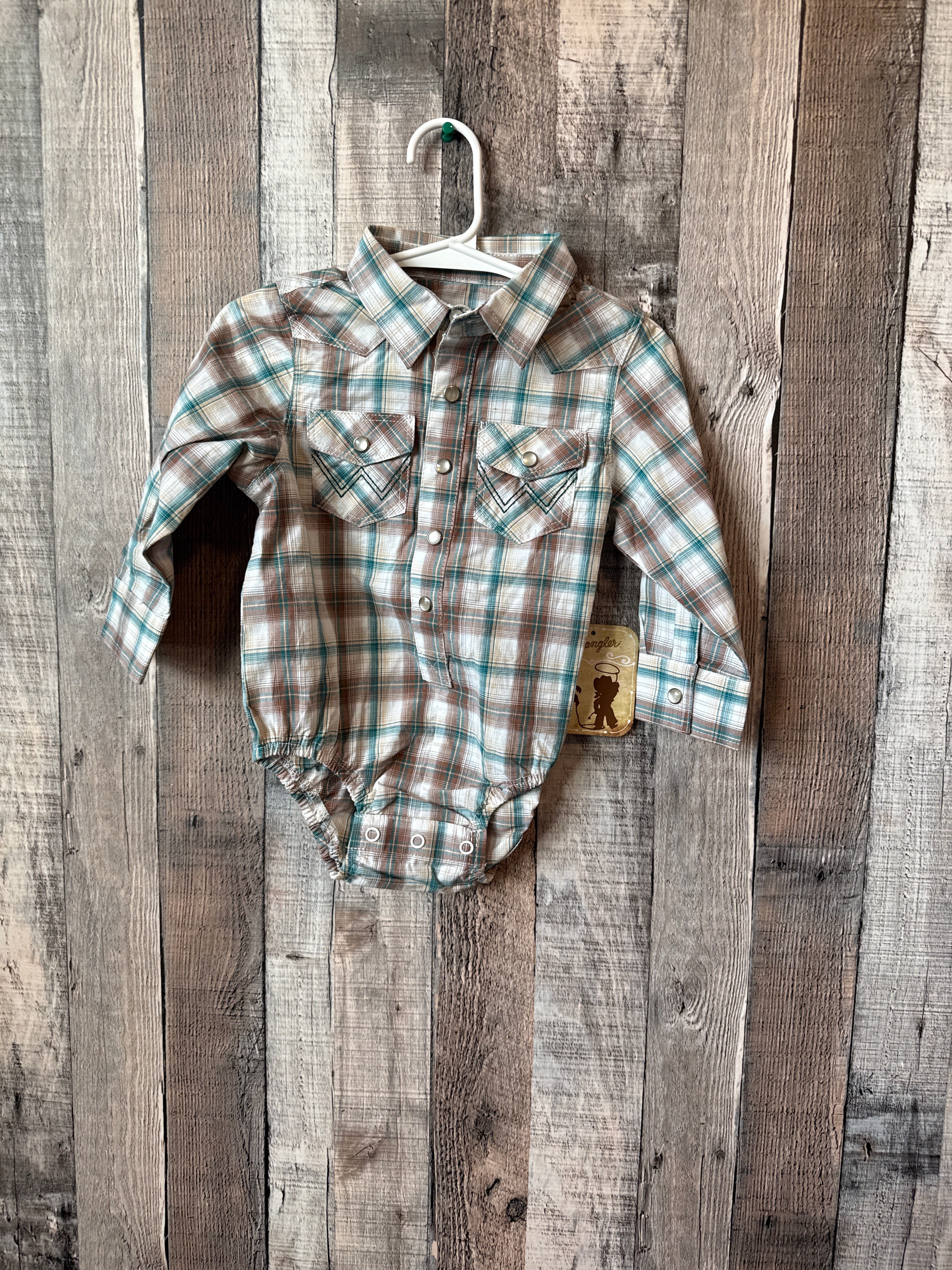 New with tags size 6-9 month wrangler