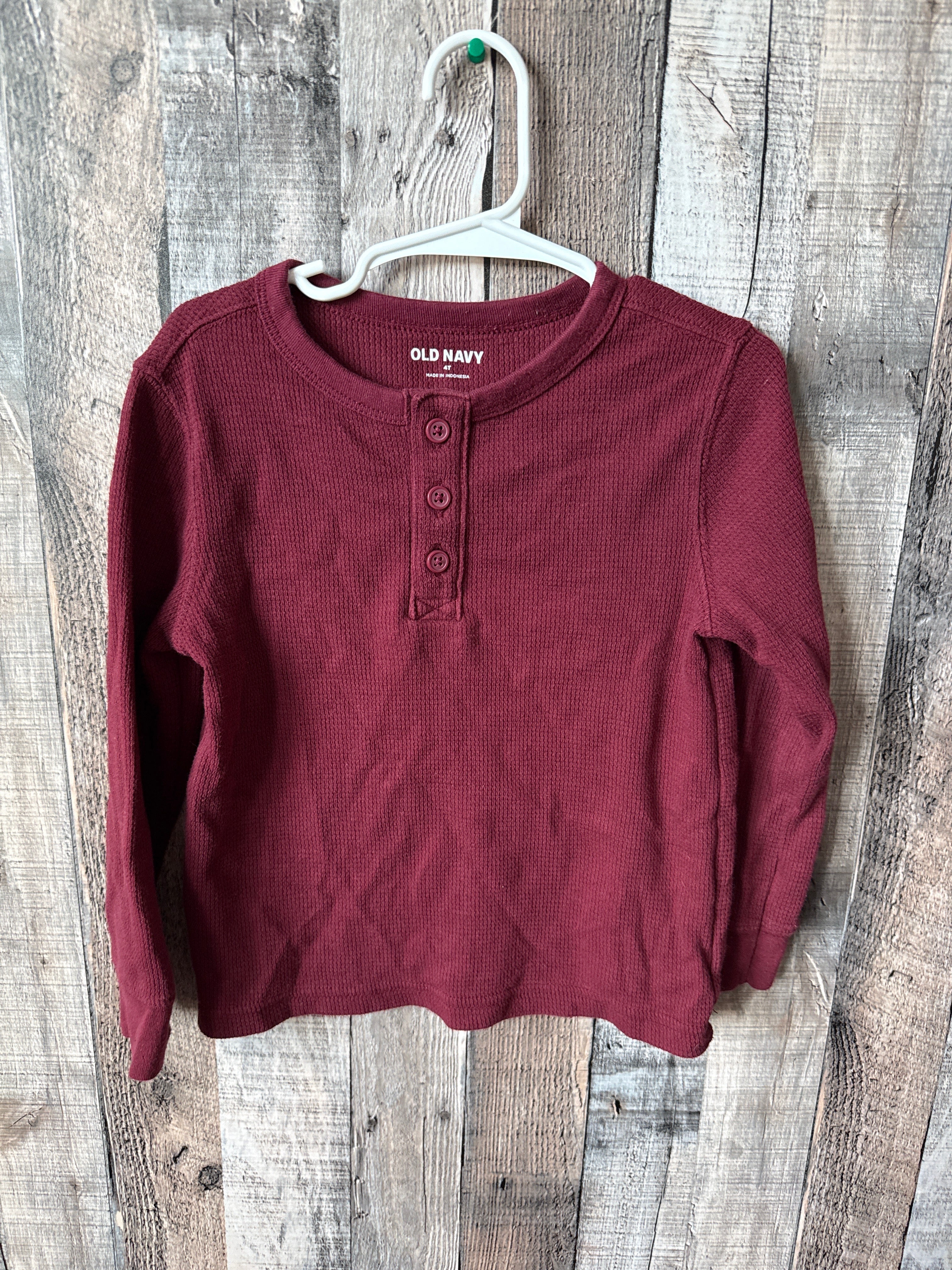 4T long sleeve