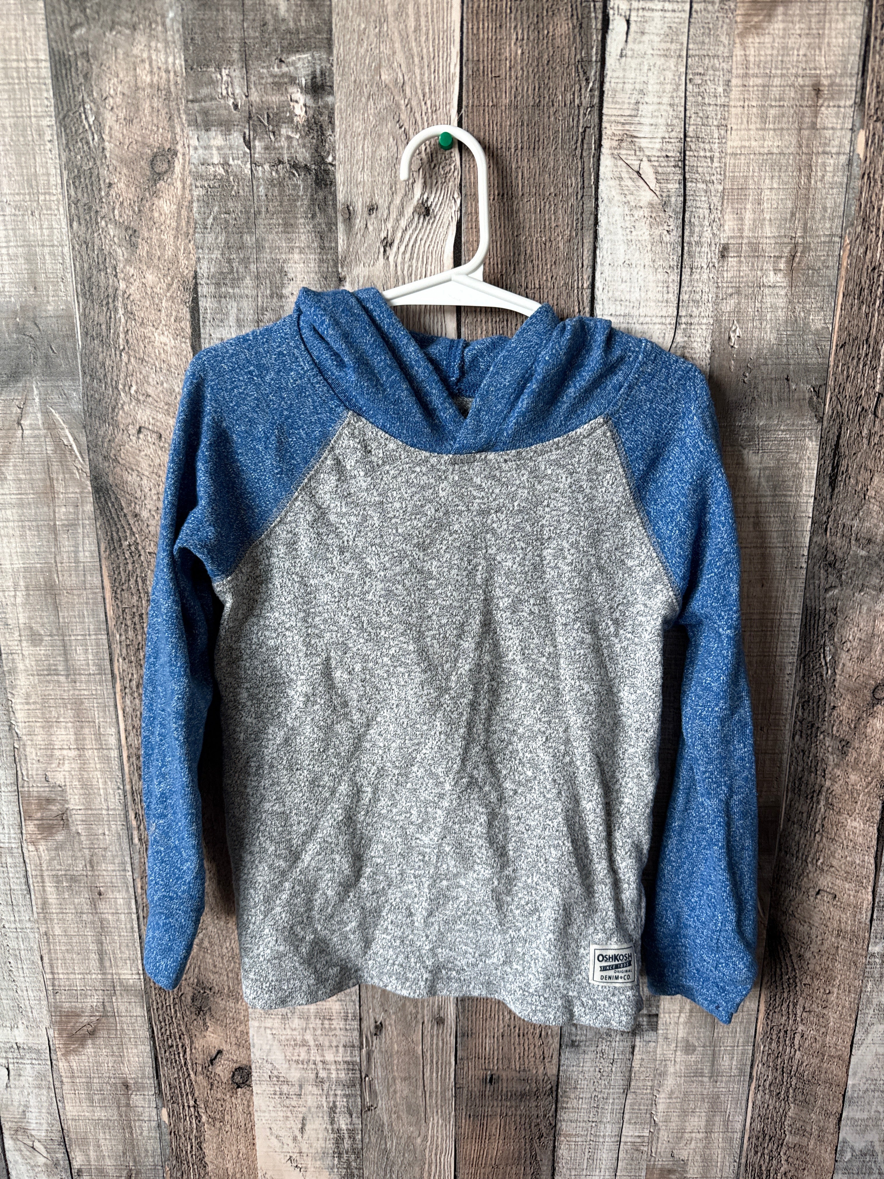 5T hooded, long sleeve